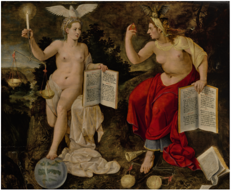 An Allegory of Truth and Deception, Chrispijn van den Broeck, 1500s