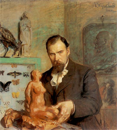 Konstanty Laszczka by Leon Wyczółkowski (1901-1902), Leon Wyczółkowski, between 1901 and 1902