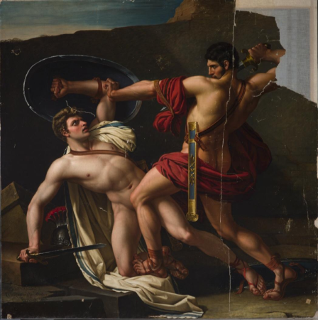 Combate de gladiadores, José Aparicio, 1805