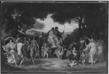 Entry of Bacchus into the grove of Colonus, Ludwig Thiersch, circa 1859