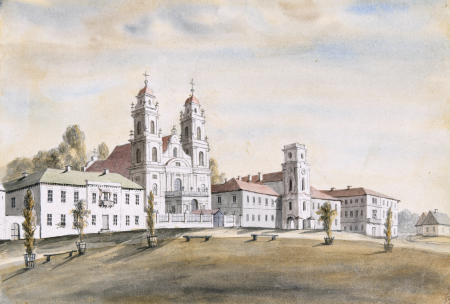 Miensk, Vysoki Rynak. Менск, Высокі Рынак (N. Orda, 1864-76), Napoleon Orda, between 1864 and 1876