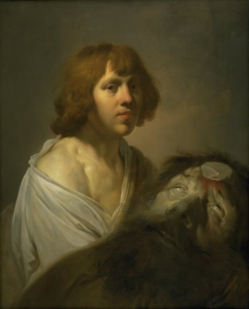 David with the Head of Goliath, Pieter de Grebber, between 1623 and 1651