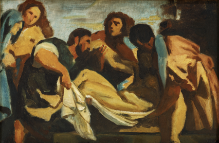 Study after Titian's Entombment of Christ, Paul Cézanne, circa 1864