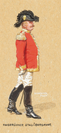 Alexander Pock Kaiserlicher Stallübergeher, Alexander Pock, before 1919