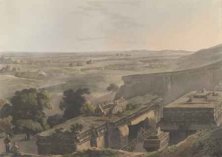The upper part of Kailasa, William Daniell, 1 June 1803