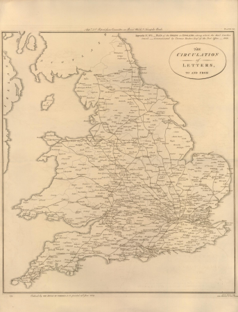 The Circulation of Letters to and from, James Basire, 1809