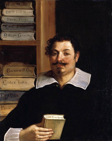 Portrait of Francesco Righetti, Guercino, between 1626 and 1628