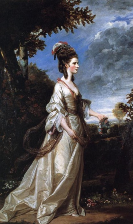 Miss Fleming as Aurora, Joshua Reynolds, 1775
