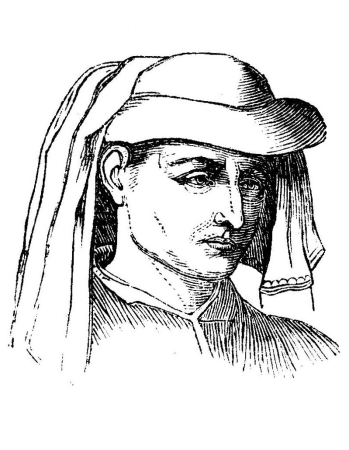 So-called portrait of Jan van Eyck, Jan van Eyck, circa 1874