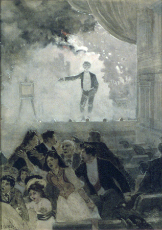 IW Taber, I will stand here until you are all safely out, 1904, Isaac Walton Taber