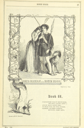 British Library digitised image from page 113 of "Robin Hood and Little John or, the Merry Men of Sherwood Forest" (11033171573)