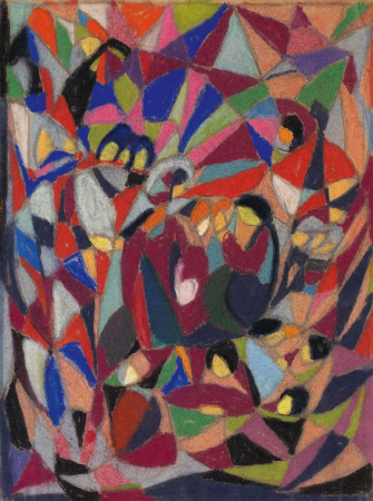 Adolf Hölzel Figürliche Komposition c1928, Adolf Hölzel, circa 1928