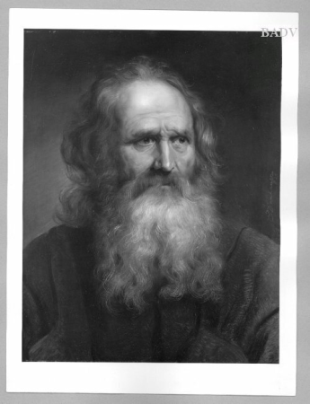 Head of an old Man, Josef Danhauser, 1838
