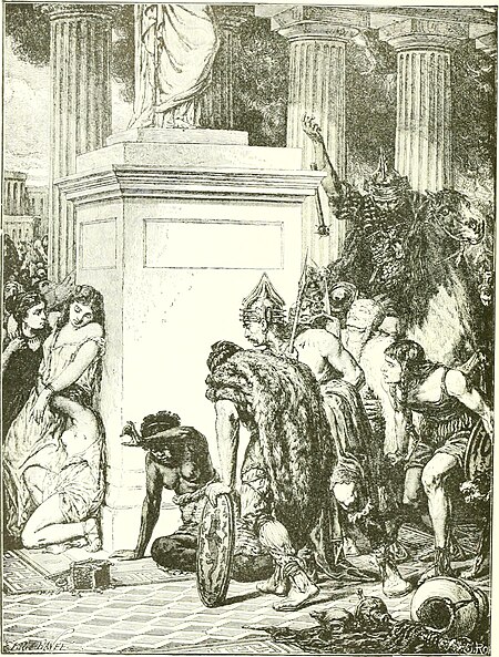 Ridpath's Universal history - an account of the origin, primitive condition and ethnic development of the great races of mankind, and of the principal events in the evolution and progress of the (14596478197), Adolphe Lavée, 1897