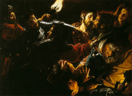 Taking of Christ with the Malchus episode, Gerard Douffet, circa 1620