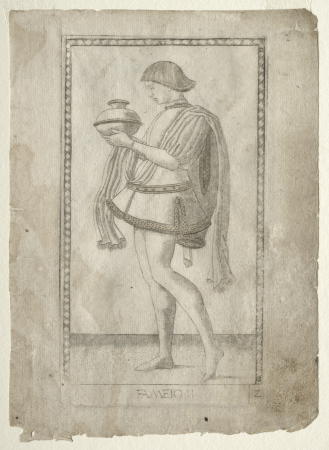 The Servant (from the Tarocchi, series E: Conditions of Man, #2), 1457
