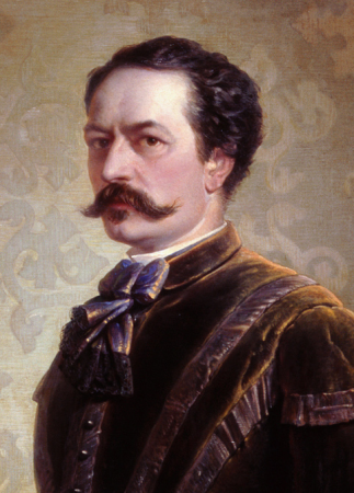 Own image, Anton Karinger, by 1870