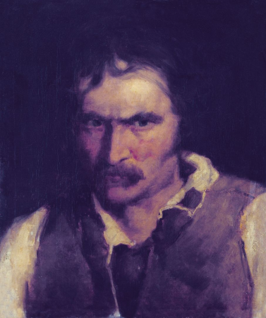 The Convict (study for The Condemned Cell), Mihály Munkácsy, between 1869 and 1870