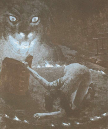 Golem (c. 1900) - Franz Hein, Franz Hein, circa 1900