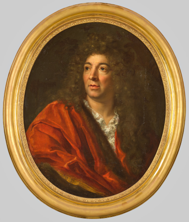 Portrait of a man in a red coat, Gabriel Revel, 1680