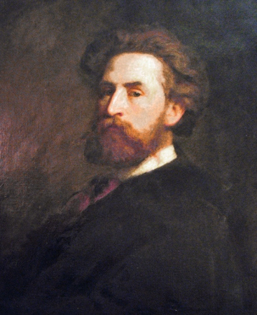 Rudolf Epp Selbstportrait 1, Rudolf Epp, 1880