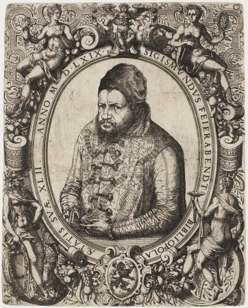 Portret van Sigmund Feyerabend, RP-P-1982-3, Jost Amman, 1569