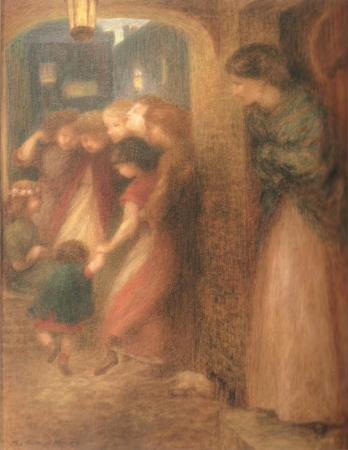 The Gate of Memory, Dante Gabriel Rossetti