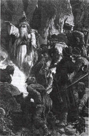 Liździejka, Giedzimin. Лізьдзейка, Гедзімін (M. Andriolli, 1882), Michał Elwiro Andriolli