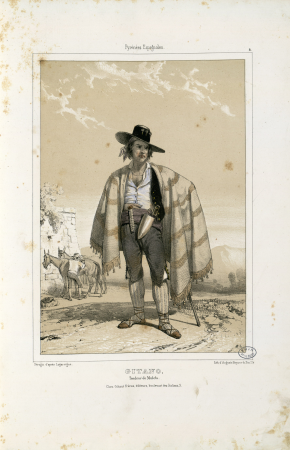 Gitano, Mule Shearer (Spanish Pyrenees), François Fortuné Antoine Ferogio, 1841
