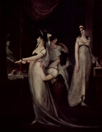 Die Entkleidung, Henry Fuseli, between 1806 and 1807