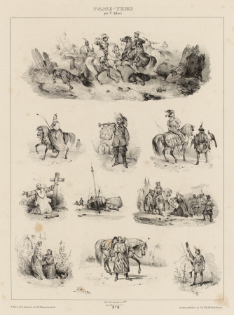 Passe-tems par V. Adam N°9, G.5572 (3 of 3), Victor Adam, En 1837