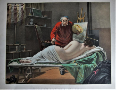 Don't move! It's just a fly, Eugène Louis Pirodon, 1867