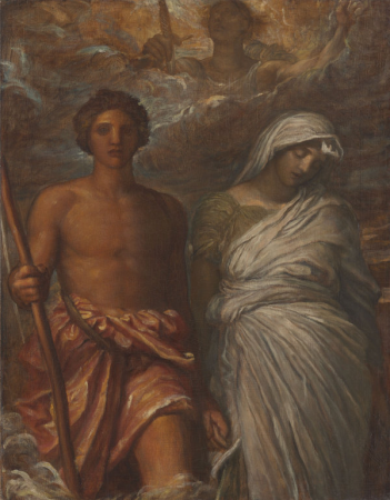 Time, Death and Judgment by George Frederic Watts, 1866