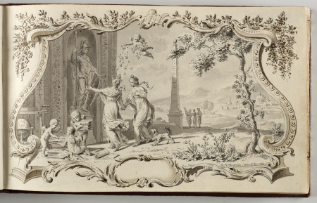 Album amicorum of Johannes Enschedé, Cornelis van Noorde, between 1769 and 1788