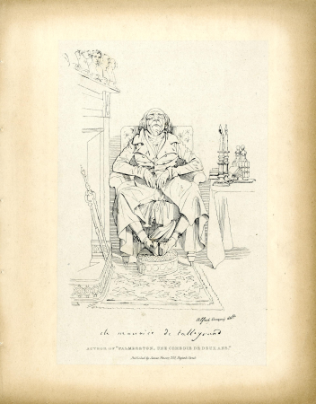 Ch Maurice de Talleyrand author of "Palmerston, une comédie de deux ans", Daniel Maclise, 1830-1850 (circa)