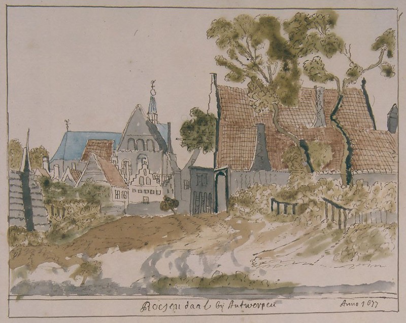 Atlas Schoemaker: Noord-Brabant, Roosendaal, Gerrit Schoemaker, between 1710 and 1735