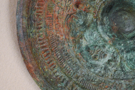 景初四年銘盤龍鏡 (辰馬考古資料館蔵) 景初四年銘