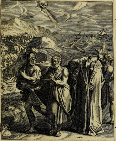 The doctrine of morality - or, A view of human life, according to the stoick philosophy - exemplify'd in one hundred and three copper-plates, done by the celebrated Monsieur Daret, engraver to the (14745698894), 1721