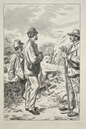 The Three Names, Charles Keene, 1869