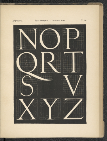 The most beautiful types of letters according to the masters of this art, Alfred Prunaire