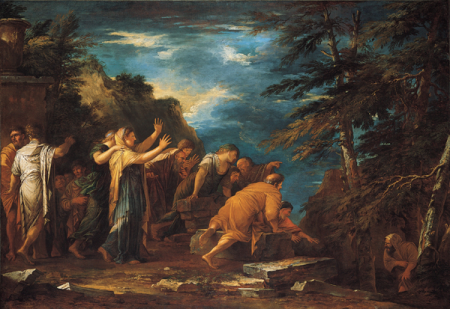 Pythagoras Emerging from the Underworld, Salvator Rosa, 1662