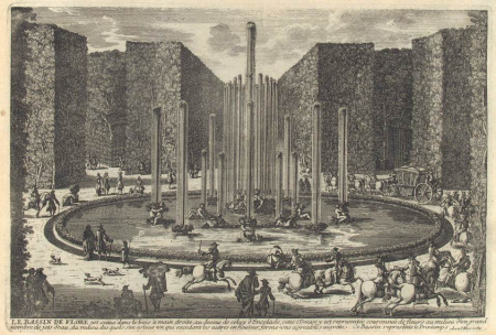 View of The Flora in Versailles, Gabriel Pérelle