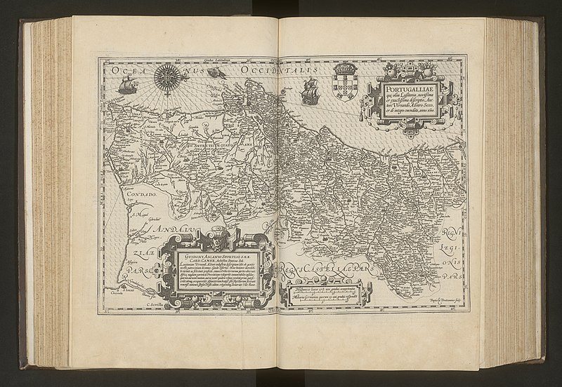 Gerardi Mercatoris and I. Hondii Atlas or Representation of the Universal World, and of the Parts of It, Made in Tables and Descriptions Very Ample, and Exact: Divided into Two Volumes [...]. [t. 1].