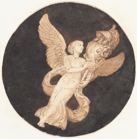 Vignette for a Title Page: "Winged Victory", Thomas Stothard