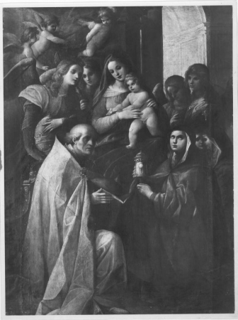 Madonna with Child, Angels and Saints, Giuseppe Cesari, between 1568 and 1640