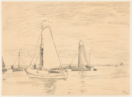Botters, RP-T-1932-29, Willem Bastiaan Tholen, between 1870 and 1931