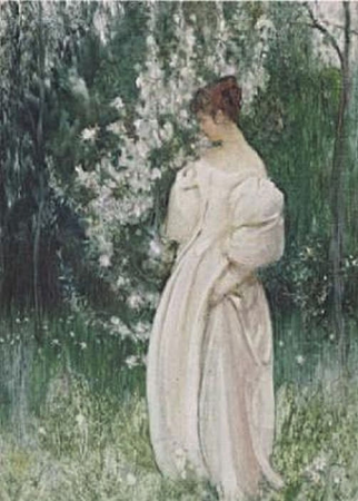 Contemplation, Arthur Hacker