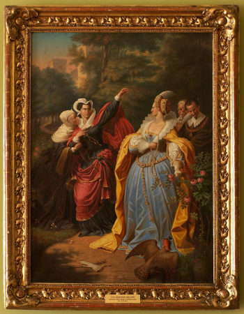 Peter Michal Bochúň - Spotkanie Marii Stuart z Elżbietą Tudor, Peter Michal Bohúň