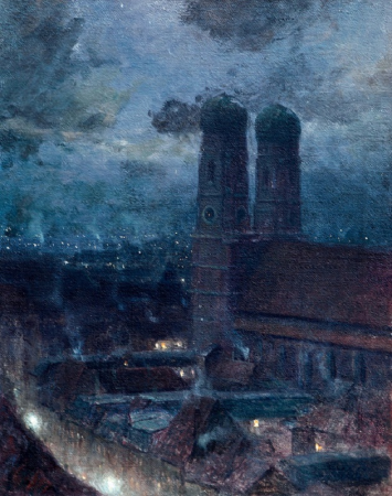 Josef Král Katedrála Frauenkirche v Mnichově, Josef Jaroslav Král, 1907