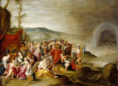 The Israelites after the Crossing of the Red Sea with Joseph's Corpse in the Tomb, between 1640 and 1660